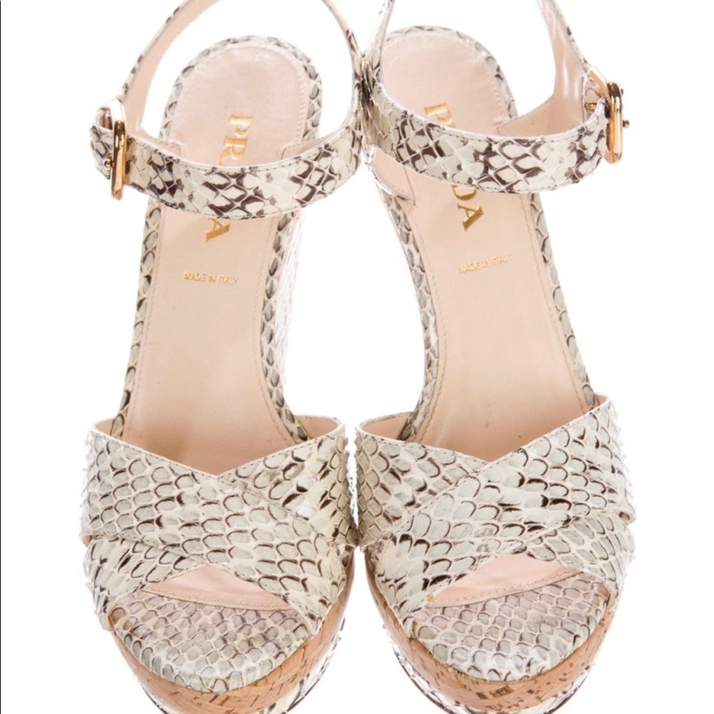 Prada Platform Heels